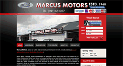 Desktop Screenshot of marcusmotors.com